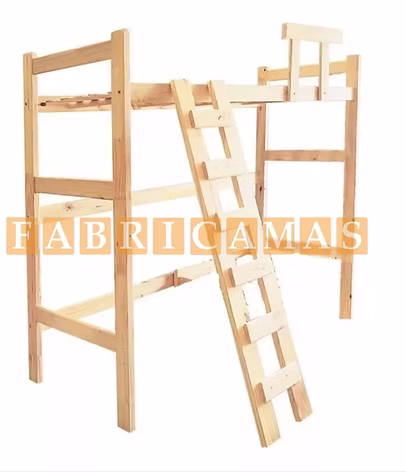 Cama puente alta